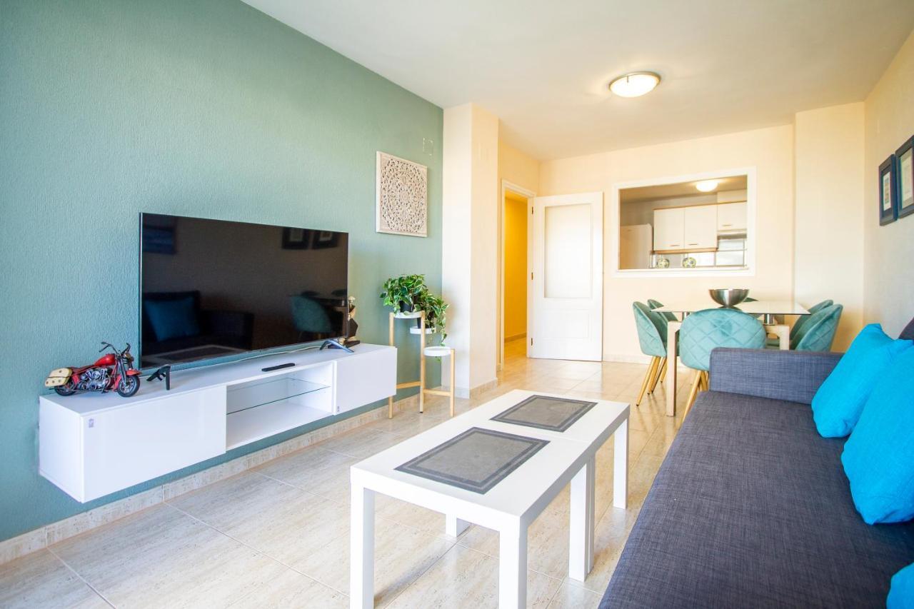 Espacio 5 - Primera Linea De Playa Lägenhet Cullera Exteriör bild