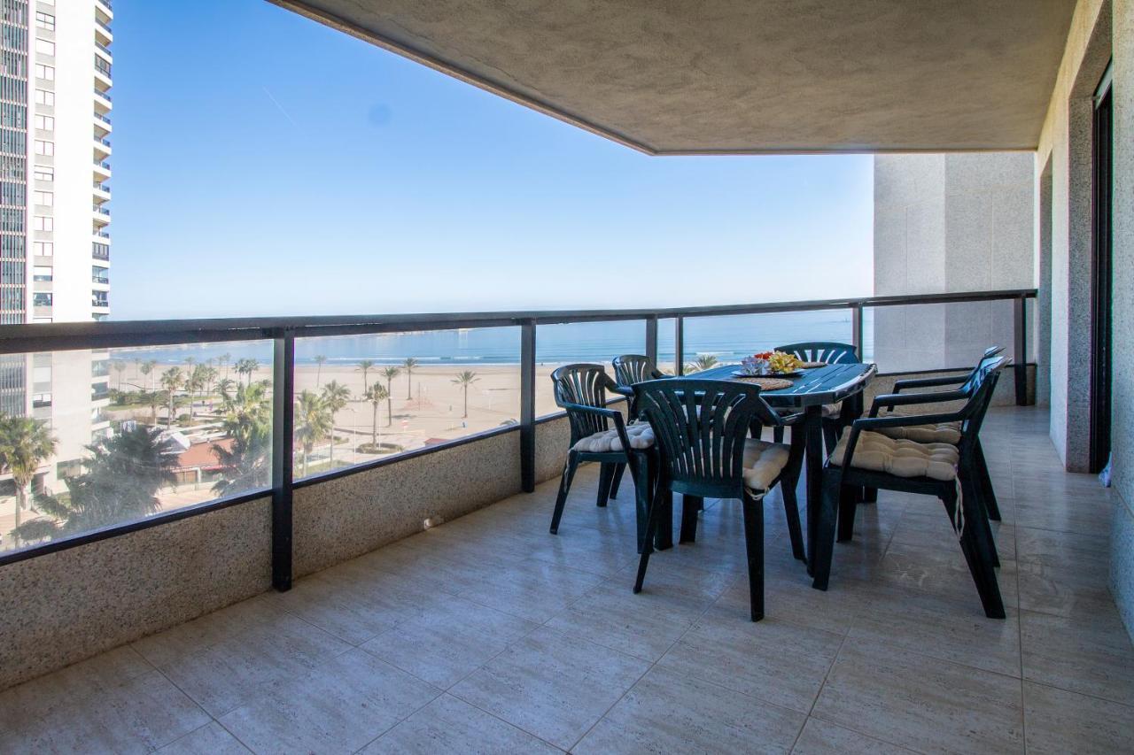 Espacio 5 - Primera Linea De Playa Lägenhet Cullera Exteriör bild