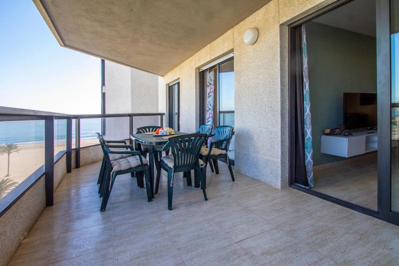 Espacio 5 - Primera Linea De Playa Lägenhet Cullera Exteriör bild