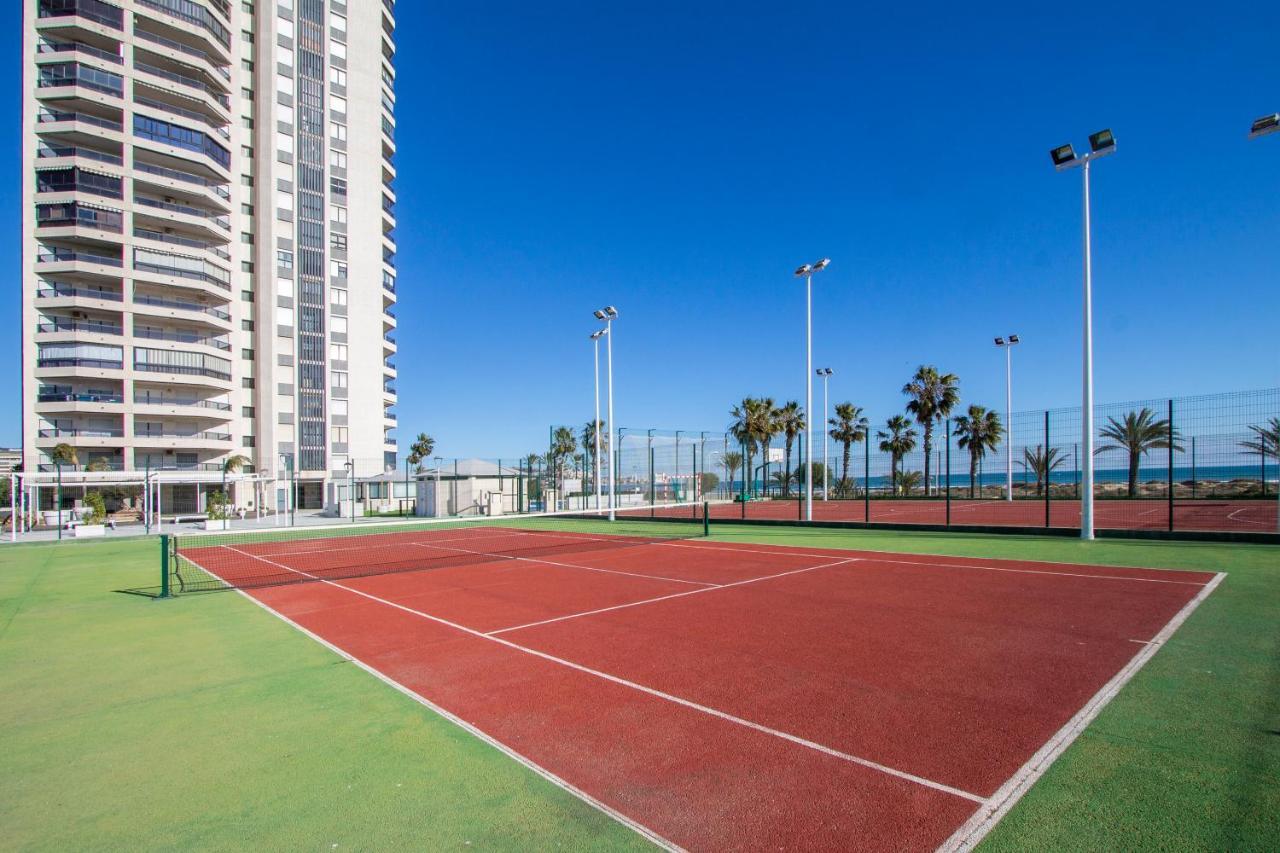 Espacio 5 - Primera Linea De Playa Lägenhet Cullera Exteriör bild